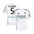 Camisola Real Madrid Jude Bellingham 5 Homem Equipamento Primeiro 2025-2026 Manga Curta